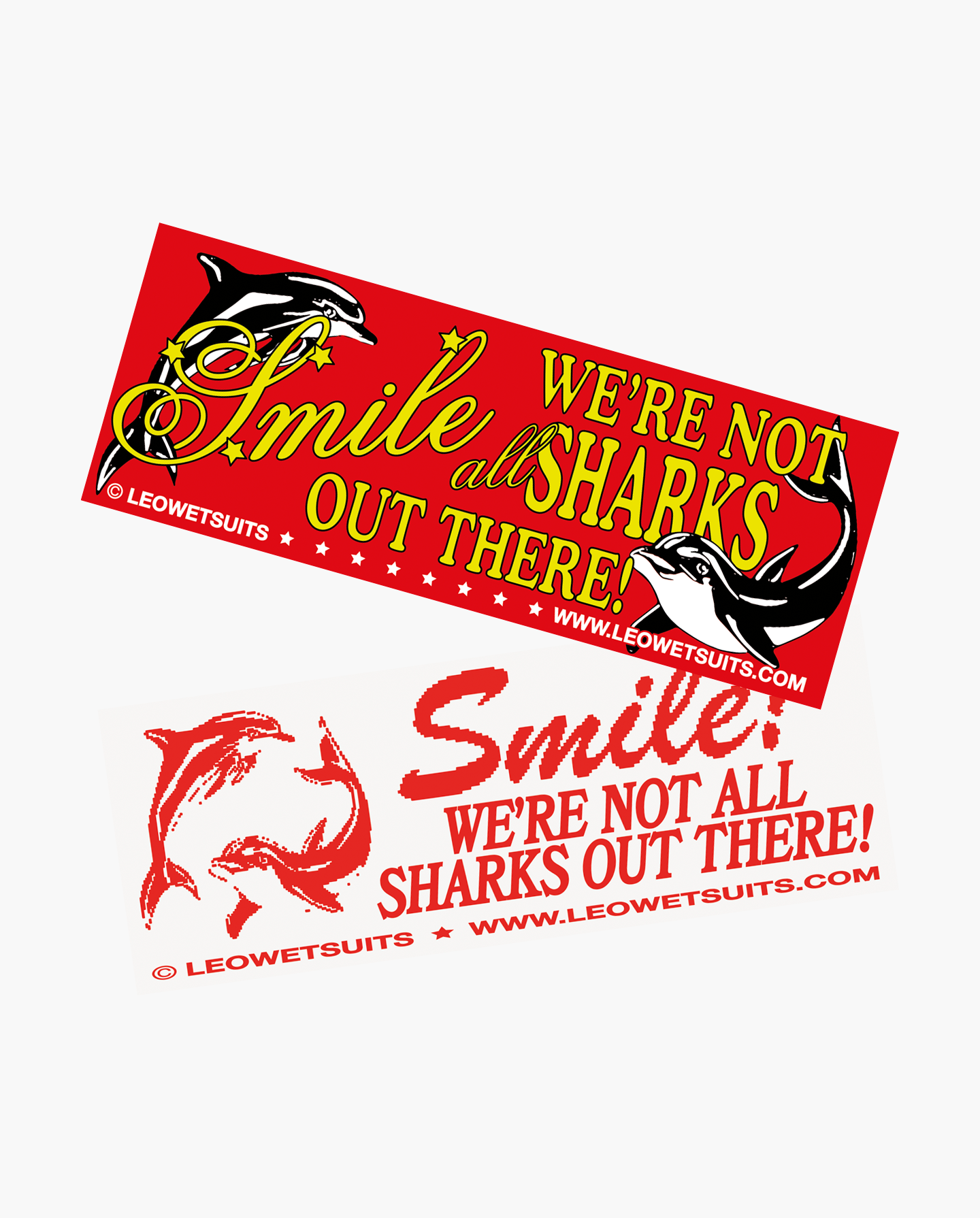 BUMPER STICKERS PACK - Leo wetsuits