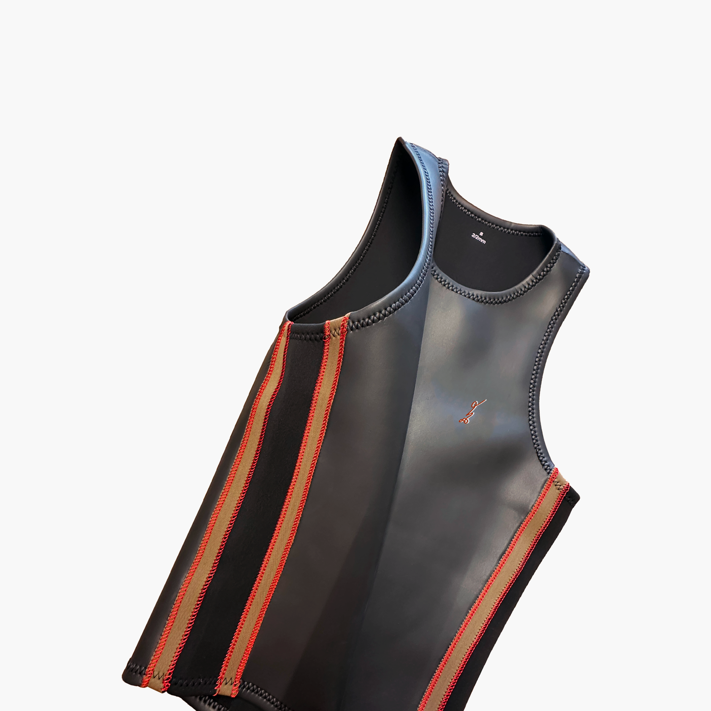 SAND/RED TANK TOP 2MM