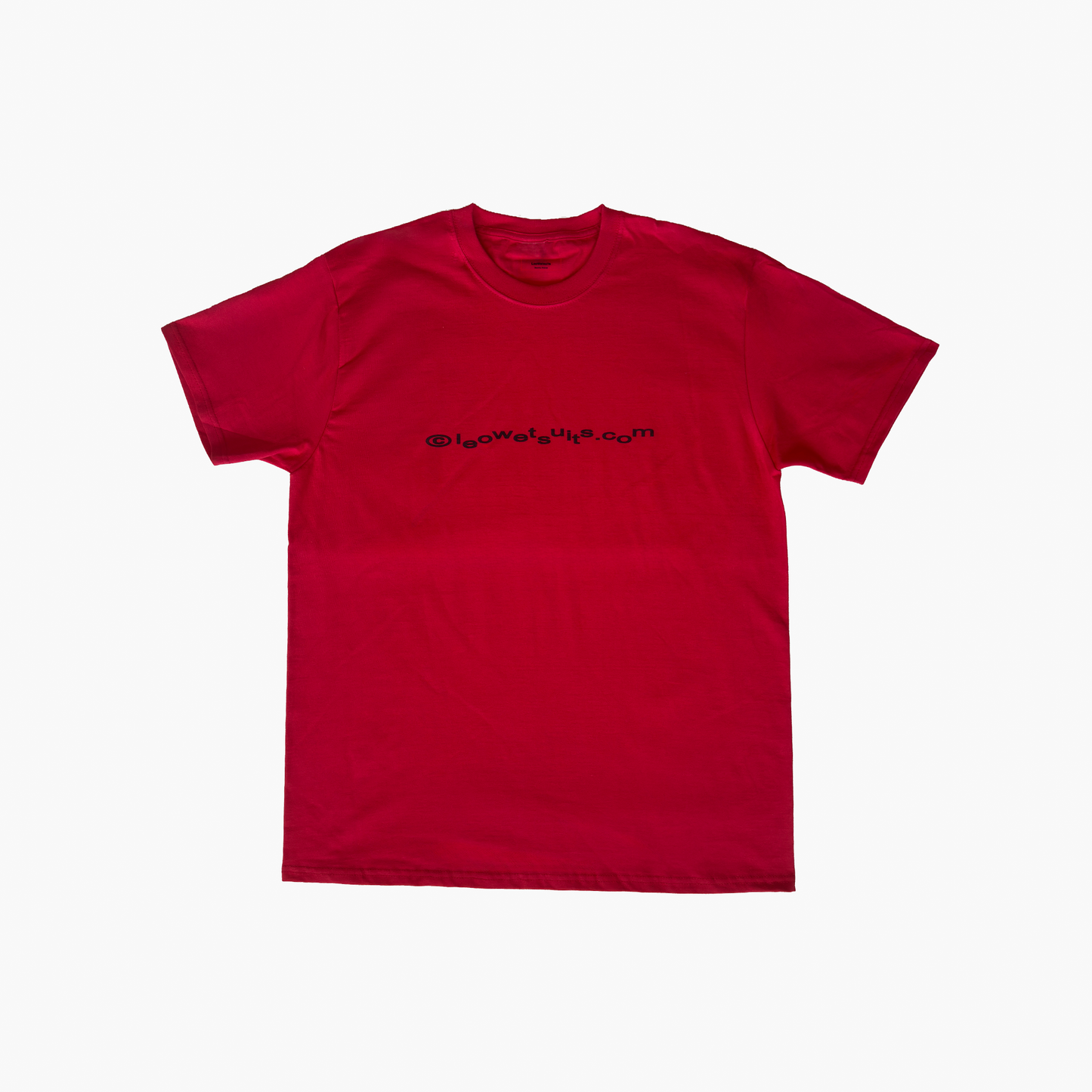 T- shirt red/black ©leowetsuits.com - Leo wetsuits