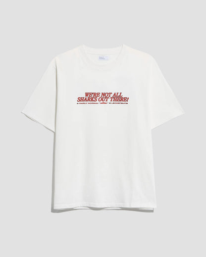 Smile T-shirt with FAIRLY NORMAL (white)