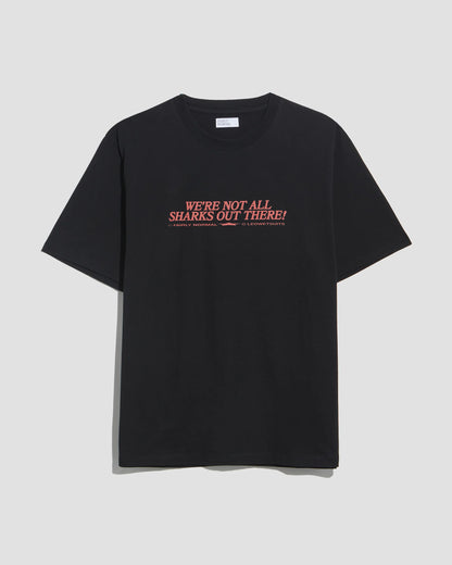 Smile T-shirt with FAIRLY NORMAL (black)
