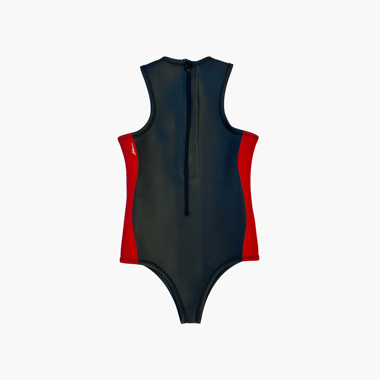 RED TWO TONE SWIMSUIT 2MM - Leo wetsuits