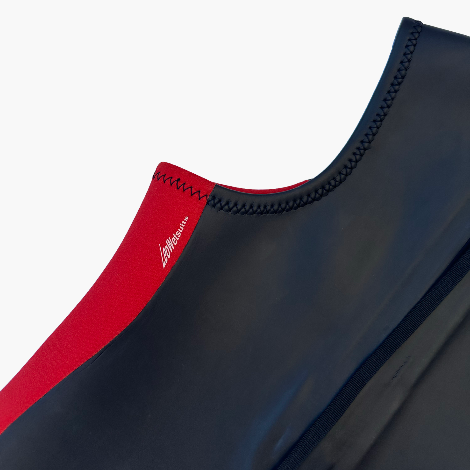 RED TWO TONE SWIMSUIT 2MM - Leo wetsuits