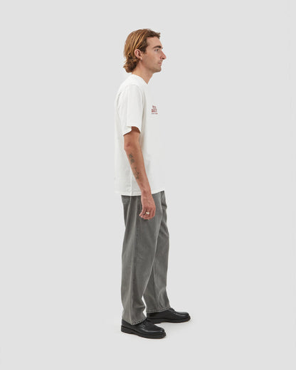 Smile T-shirt with FAIRLY NORMAL (white)