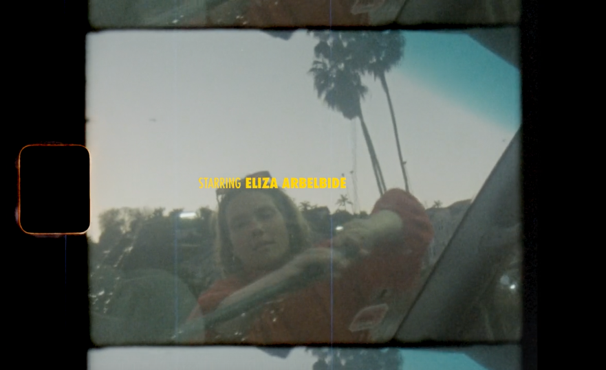 Load video: Video of Eliza Arbelide on a surf trip to California last winter