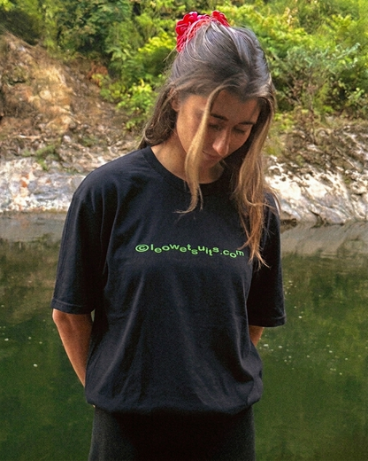 T- shirt Black/green © leowetsuits.com - Leo wetsuits