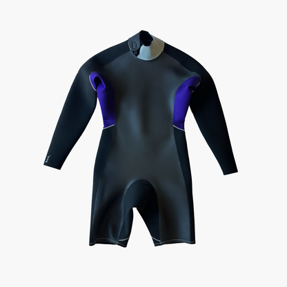 PURPLE/SILVER SPRING SUIT