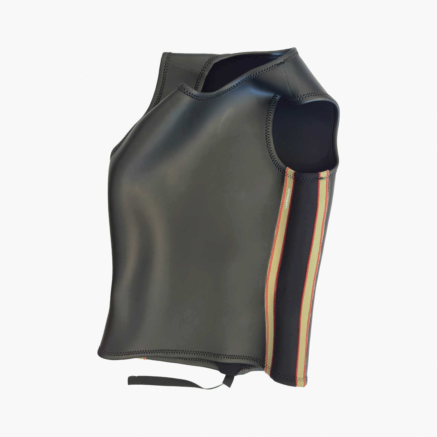 tank top (2mm) - sand/red - Leo wetsuits