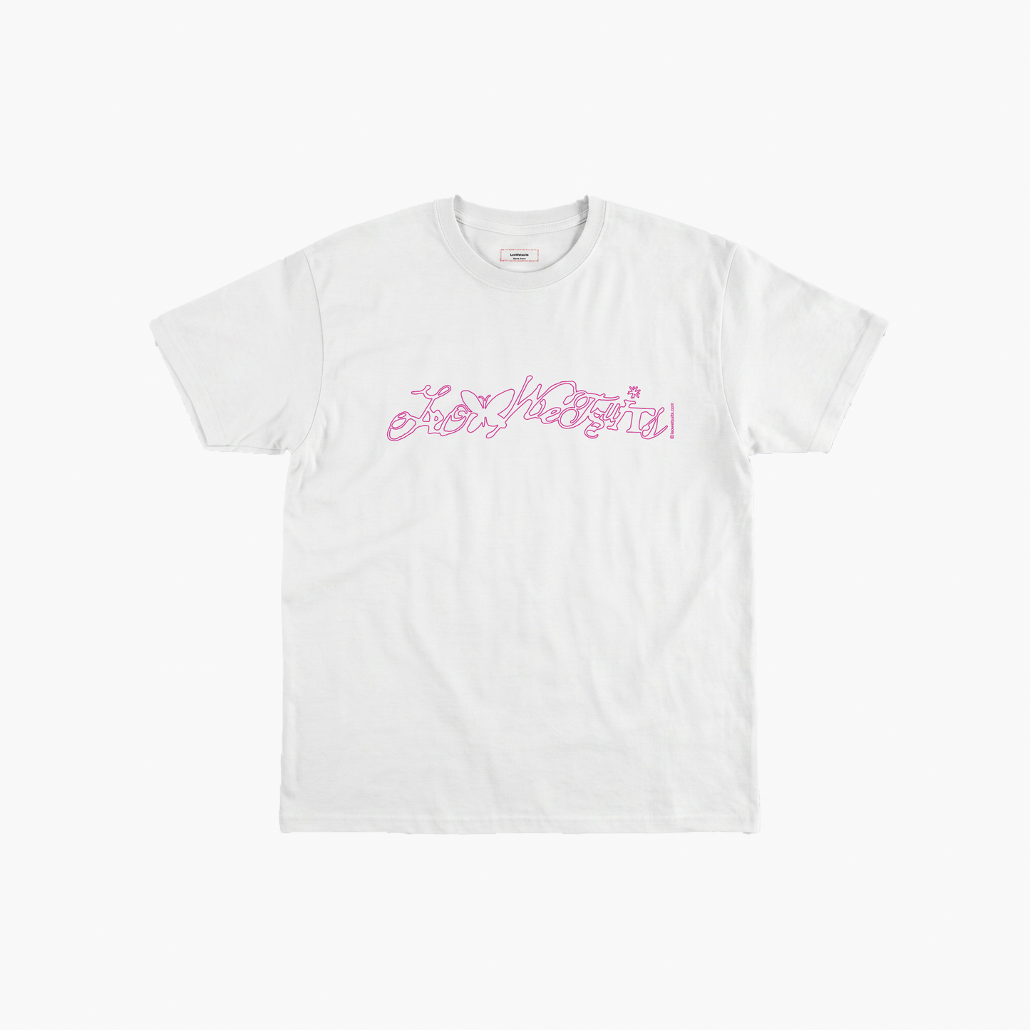 T- shirt white/pink LeoWetsuits - Leo wetsuits