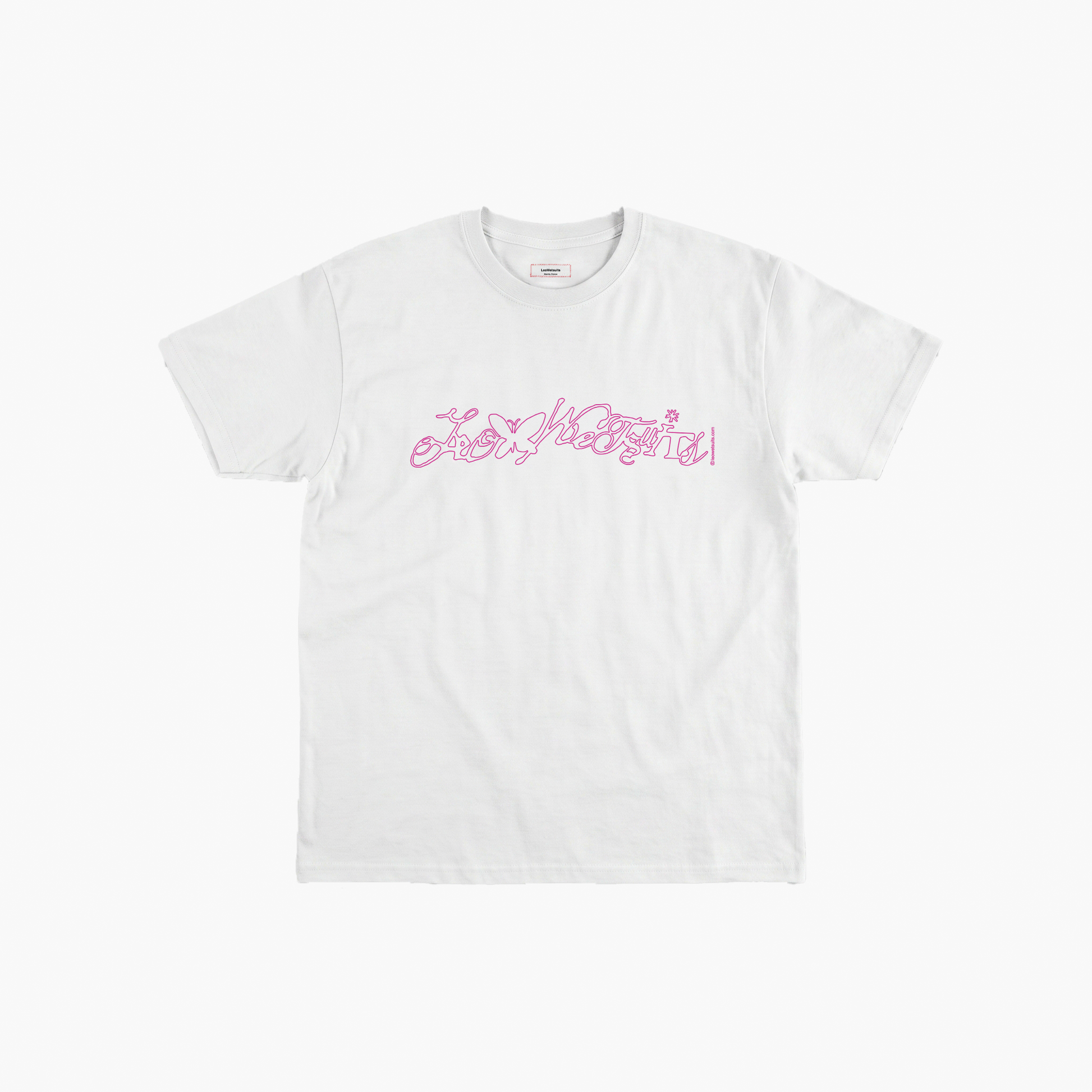 T- shirt white/pink LeoWetsuits - Leo wetsuits