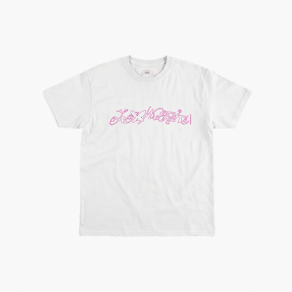 T- shirt white/pink LeoWetsuits - Leo wetsuits